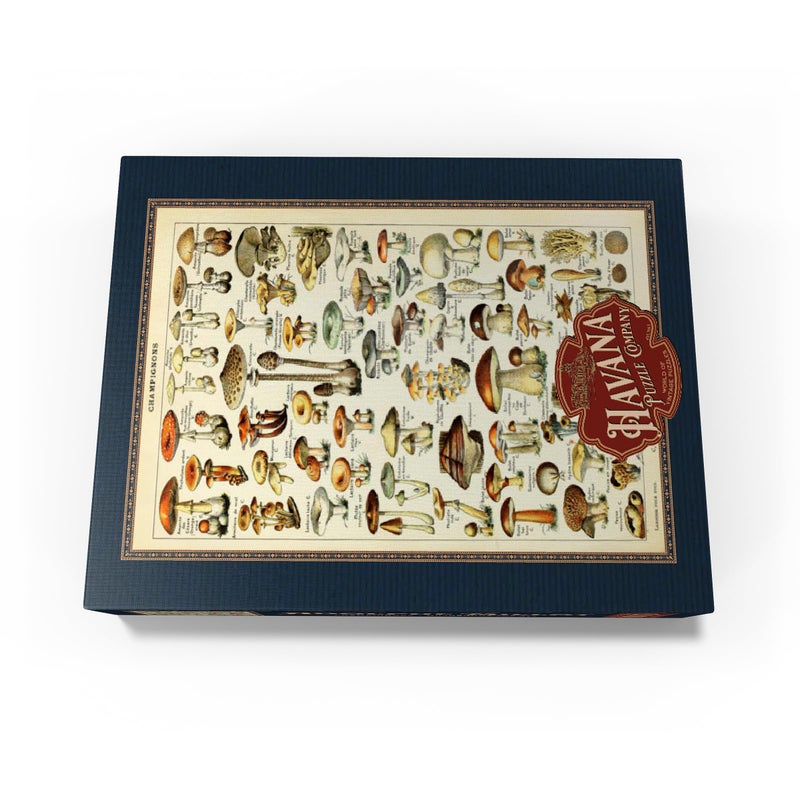 MyPuzzle.com MyPuzzle Champignons - Mushrooms for All  Vintage Art Poster  Adolphe Millot - Premium 1000 Piece Jigsaw Puzzle for Adults - Image 4